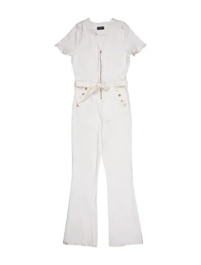 Pre-owned Ramy Brook V-neck Jumpsuit W/ Tags In White