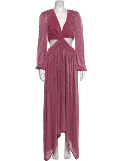 Pre-owned Ramy Brook V-neck Long Dress