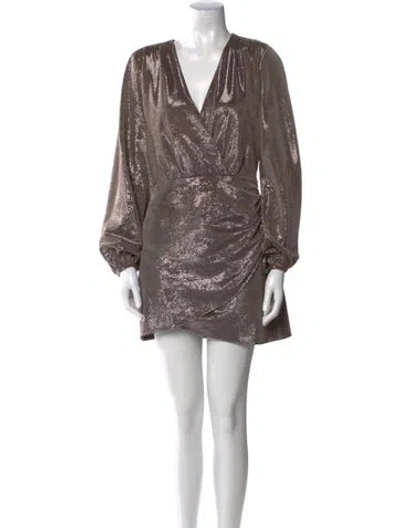 Pre-owned Ramy Brook V-neck Mini Dress