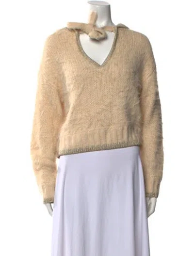 Pre-owned Ramy Brook V-neck Sweater