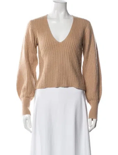 Pre-owned Ramy Brook V-neck Sweater In Blue