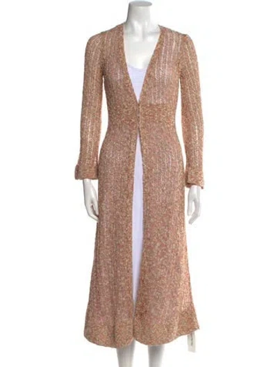 Pre-owned Ramy Brook V-neck Sweater In Neutral