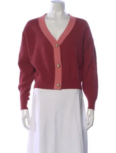 Pre-owned Ramy Brook V-neck Sweater In Pink
