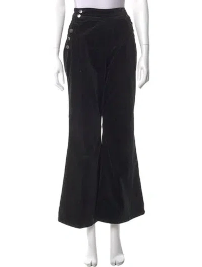 Pre-owned Ramy Brook Wide Leg Pants In Black