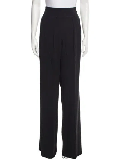 Pre-owned Ramy Brook Wide Leg Pants In Black