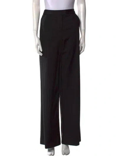 Pre-owned Ramy Brook Wide Leg Pants In Black