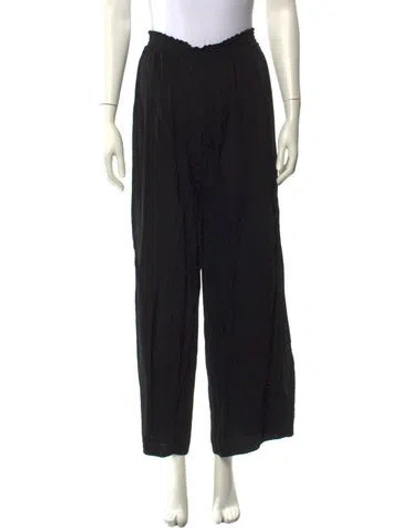 Pre-owned Ramy Brook Wide Leg Pants In Black