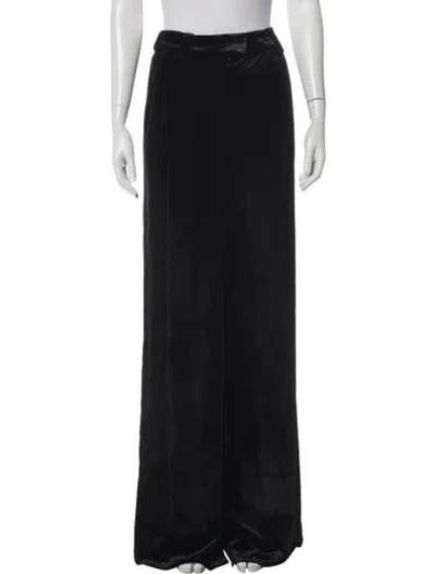 Pre-owned Ramy Brook Wide Leg Pants In Black