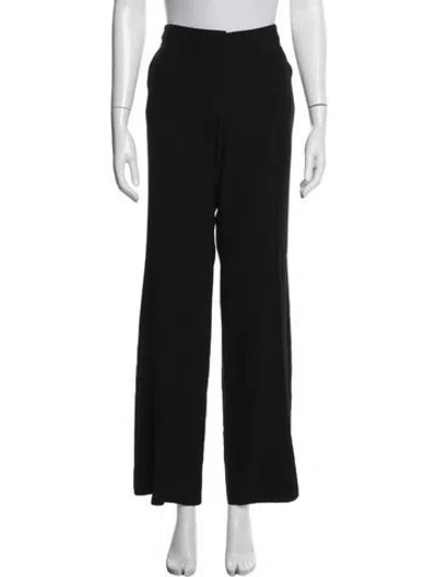 Pre-owned Ramy Brook Wide Leg Pants In Black