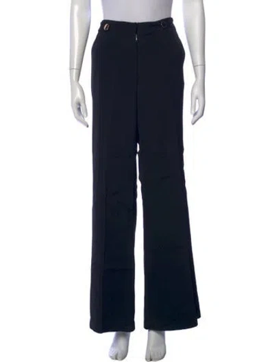 Pre-owned Ramy Brook Wide Leg Pants In Black