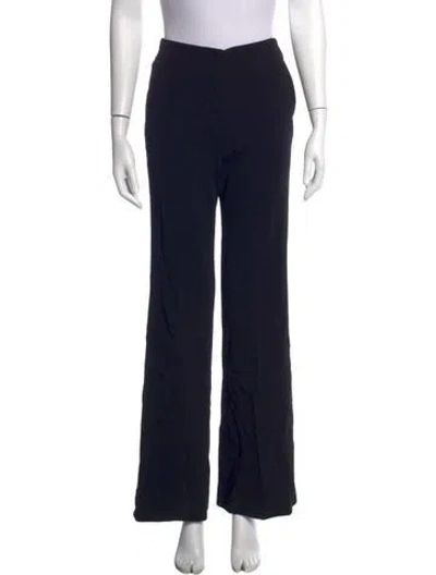 Pre-owned Ramy Brook Wide Leg Pants In Black