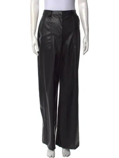 Pre-owned Ramy Brook Wide Leg Pants In Black