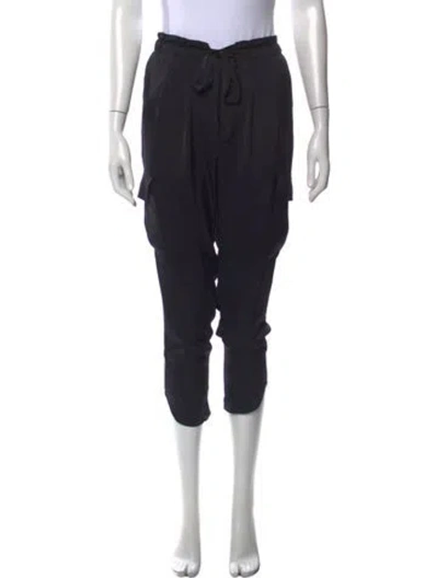 Pre-owned Ramy Brook Wide Leg Pants In Black