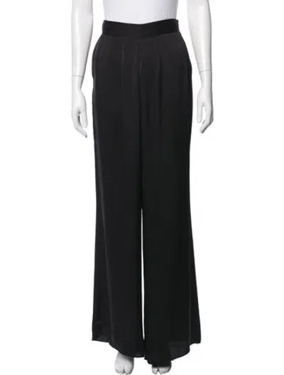 Pre-owned Ramy Brook Wide Leg Pants In Black