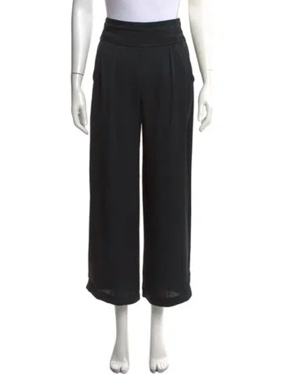 Pre-owned Ramy Brook Wide Leg Pants In Black