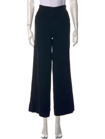 Pre-owned Ramy Brook Wide Leg Pants In Black