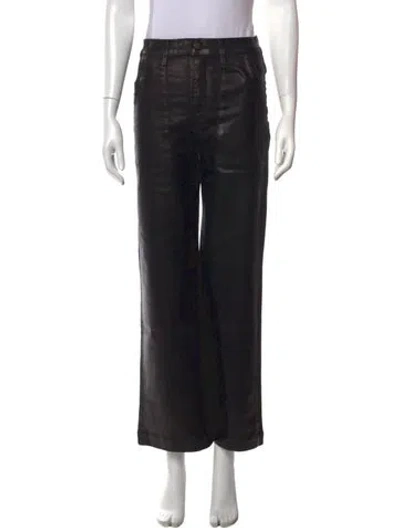 Pre-owned Ramy Brook Wide Leg Pants In Black