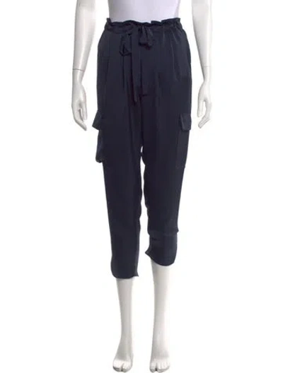 Pre-owned Ramy Brook Wide Leg Pants In Black