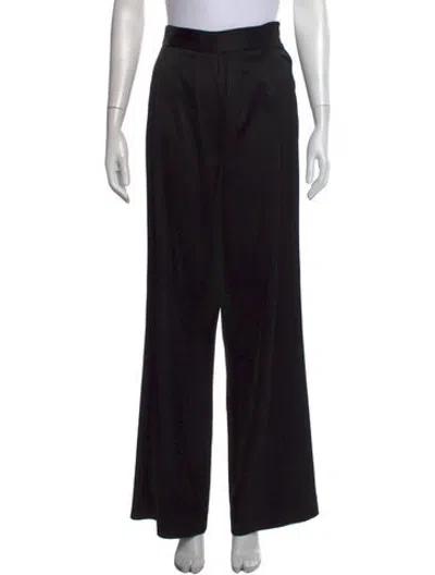 Pre-owned Ramy Brook Wide Leg Pants In Black