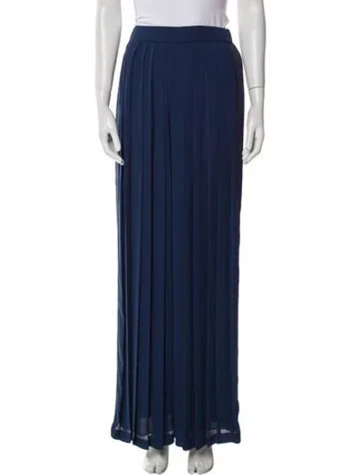 Pre-owned Ramy Brook Wide Leg Pants In Blue