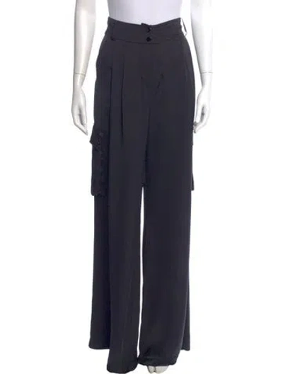 Pre-owned Ramy Brook Wide Leg Pants In Blue
