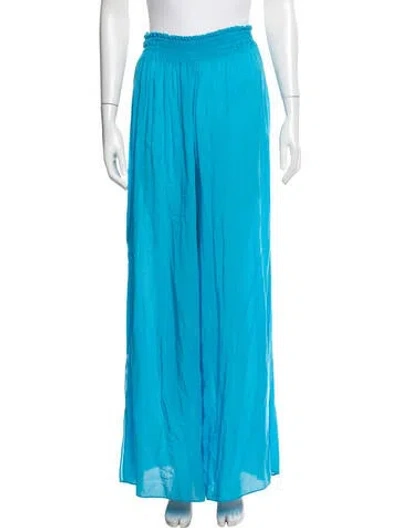 Pre-owned Ramy Brook Wide Leg Pants In Blue