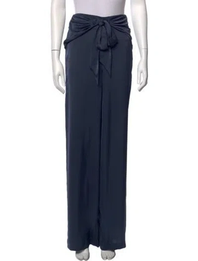 Pre-owned Ramy Brook Wide Leg Pants In Blue