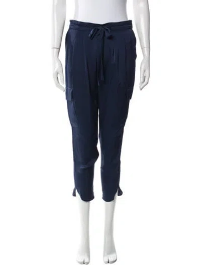 Pre-owned Ramy Brook Wide Leg Pants In Blue