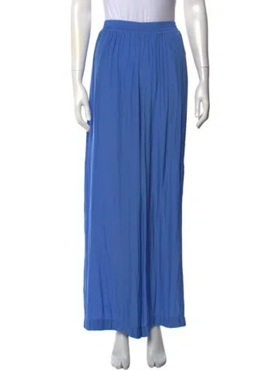 Pre-owned Ramy Brook Wide Leg Pants In Blue
