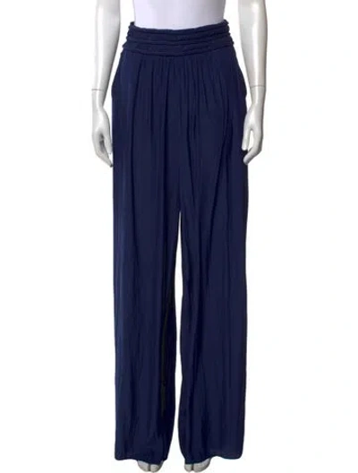 Pre-owned Ramy Brook Wide Leg Pants In Blue