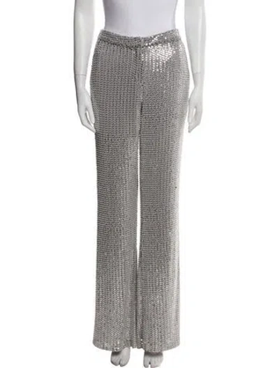 Pre-owned Ramy Brook Wide Leg Pants In Gray
