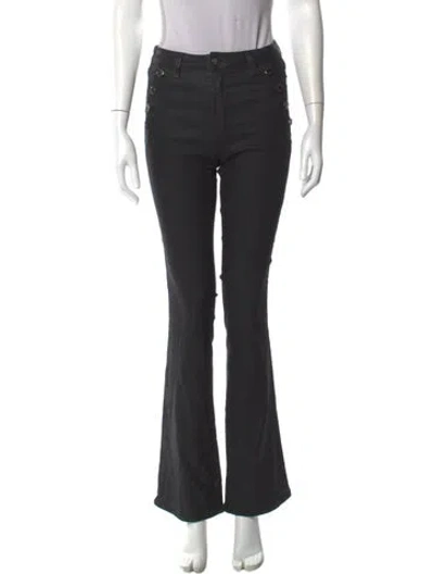 Pre-owned Ramy Brook Wide Leg Pants In Gray
