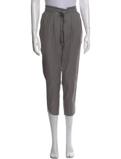 Pre-owned Ramy Brook Wide Leg Pants In Gray