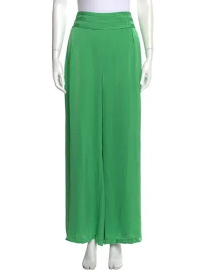 Pre-owned Ramy Brook Wide Leg Pants In Green