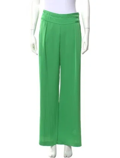 Pre-owned Ramy Brook Wide Leg Pants In Green