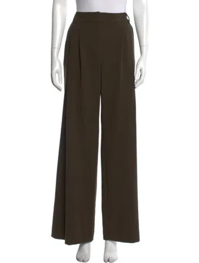 Pre-owned Ramy Brook Wide Leg Pants In Green