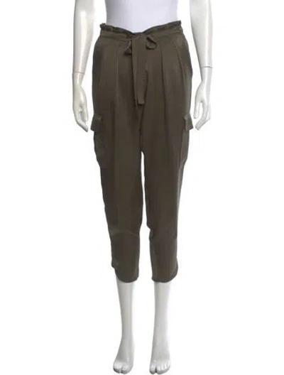 Pre-owned Ramy Brook Wide Leg Pants In Green