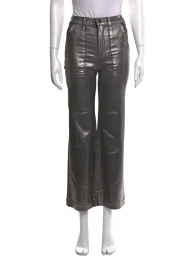 Pre-owned Ramy Brook Wide Leg Pants In Grey
