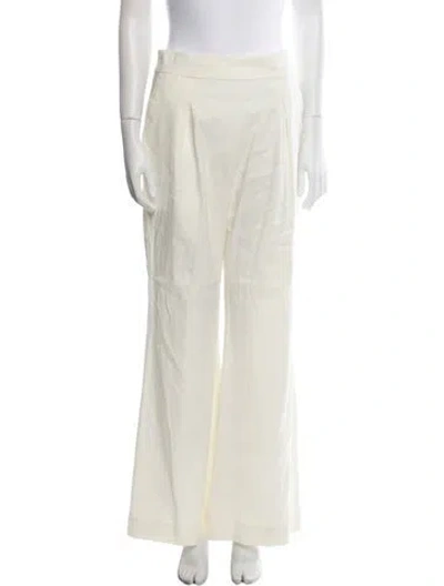 Pre-owned Ramy Brook Wide Leg Pants In Neutral