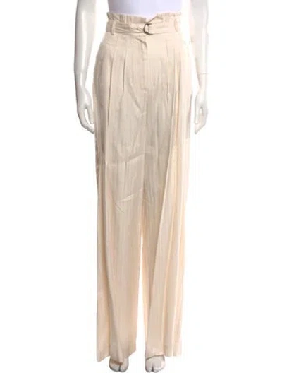 Pre-owned Ramy Brook Wide Leg Pants In Neutral