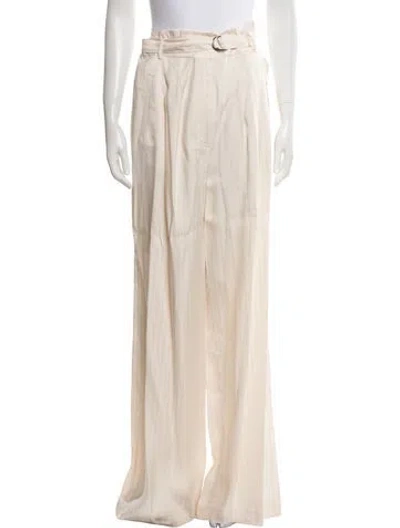 Pre-owned Ramy Brook Wide Leg Pants In Neutral