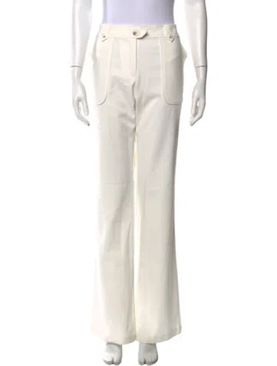 Pre-owned Ramy Brook Wide Leg Pants In Neutral