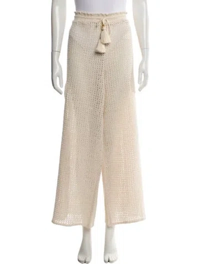 Pre-owned Ramy Brook Wide Leg Pants In Neutral