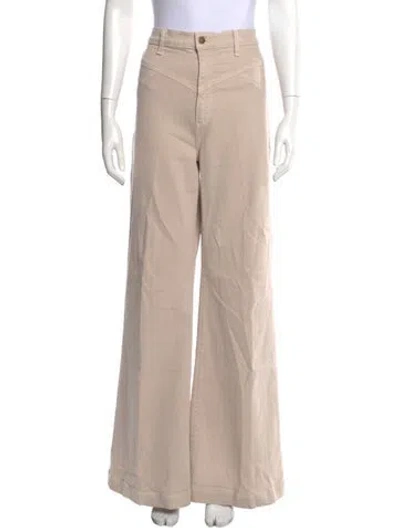 Pre-owned Ramy Brook Wide Leg Pants In Neutral