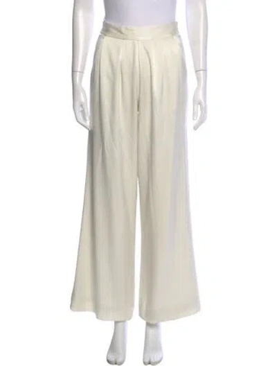 Pre-owned Ramy Brook Wide Leg Pants In Neutral