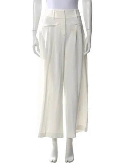 Pre-owned Ramy Brook Wide Leg Pants In Neutral