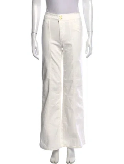 Pre-owned Ramy Brook Wide Leg Pants In Neutral