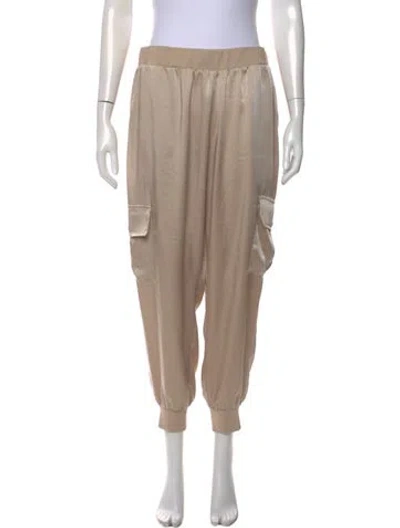 Pre-owned Ramy Brook Wide Leg Pants In Neutral