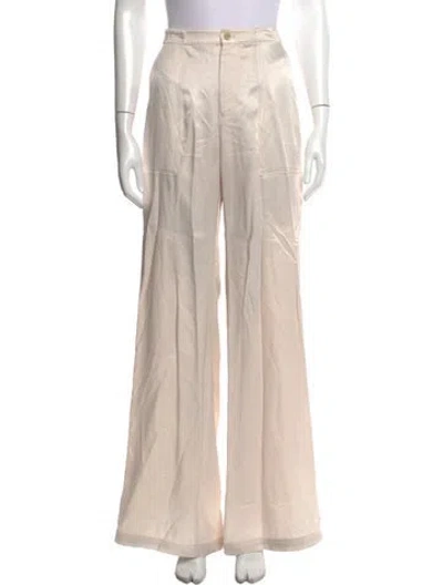 Pre-owned Ramy Brook Wide Leg Pants In Neutral