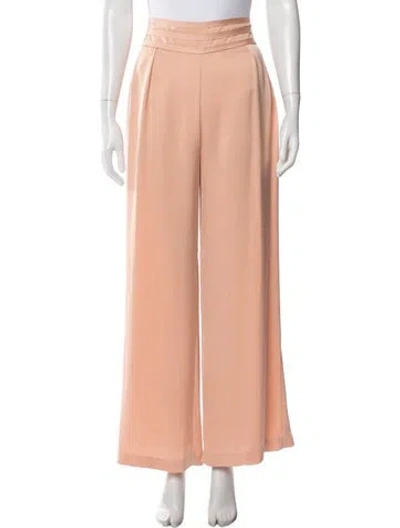 Pre-owned Ramy Brook Wide Leg Pants In Pink